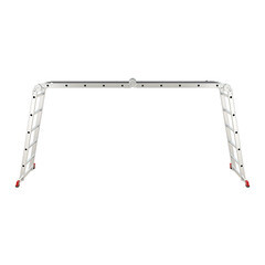 Лестница алюминиевая трансформер четырехсекционная 5 ступеней Новая высота NV3331 профессиональная - фото 5