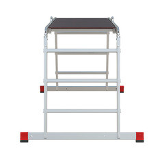 Лестница алюминиевая трансформер четырехсекционная 3 ступени Новая высота NV3332 профессиональная - фото 7