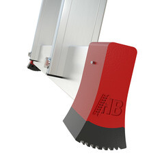 Лестница алюминиевая трансформер четырехсекционная 3 ступени Новая высота NV3332 профессиональная - фото 8