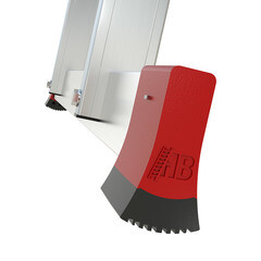 Лестница алюминиевая трансформер четырехсекционная 4 ступени Новая высота NV3332 профессиональная - фото 3