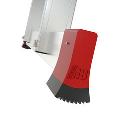 Лестница алюминиевая трансформер четырехсекционная 5 ступеней Новая высота NV3332 профессиональная - фото 4