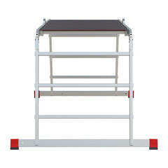 Лестница алюминиевая трансформер четырехсекционная 3 ступени Новая высота NV3333 профессиональная - фото 5