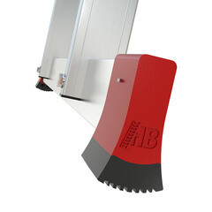 Лестница алюминиевая трансформер четырехсекционная 4 ступени Новая высота NV3333 профессиональная - фото 2