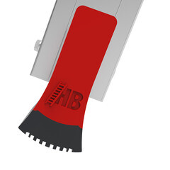 Лестница-стремянка алюминиевая 7 ступеней 110 мм телескопическая траверса 1,92 м Новая высота - фото 3