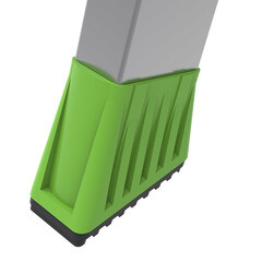 Стремянка стальная с алюминиевыми ступенями 5 ступеней 80 мм 1,13 м Новая высота - фото 8