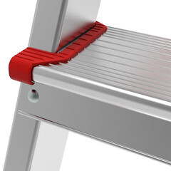 Стремянка алюминиевая 7 ступеней 80-130 мм 1,51 м Новая высота - фото 8