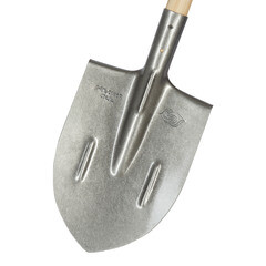 Лопата штыковая ЛКО рельсовая сталь с деревянным черенком 800 мм (80968) - фото 2