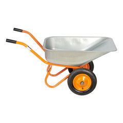 Тачка садово-строительная двухколесная Строймаш 90 л 250 кг (17033/17010) - фото 5