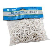 Крестики для кафеля RemoColor 2,5 мм 200 шт (47-0-025)