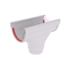 Воронка Дизайн 135 ПВХ Grand Line белый RAL 9003