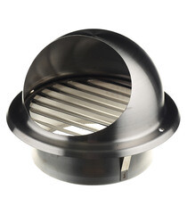 Изображение товара Выход вентиляционный стенной стальной Era d160 мм