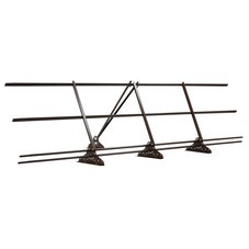 Ограждение кровельное со снегозадержателем на dальц Grand Line 09х3 м RAL 7004