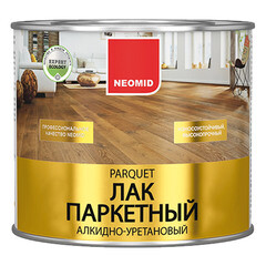 Лак паркетный Neomid алкидно-уретановый полуматовый 9 л
