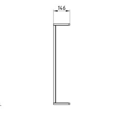 Зеркало с подсветкой с полкой прямоугольное 46,5х72,5 см в раме белой/дуб золотой АСБ-Мебель Альпина (11765) - фото 5