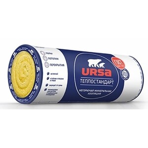 Утеплитель Ursa ТеплоСТАНДАРТ 2х50х1220х6560 мм 16 м2 — купить в Санкт ...