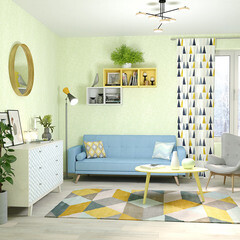 Обои бумажные Саратовские обои Рама С6-Д-495-04 (0,53х10 м) - фото 4