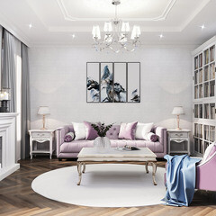 Обои бумажные Саратовские обои Рама Д-495-06 (0,53х10 м) - фото 3