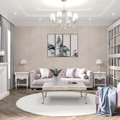 Обои компакт-винил на флизелиновой основе Italux Diva R11811 (1,06х10,05 м) - фото 4