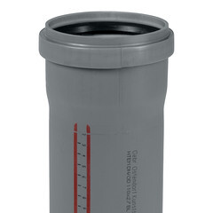 Труба канализационная Ostendorf HTEM d110x2000 мм пластиковая для внутренней канализации (115060) - фото 3