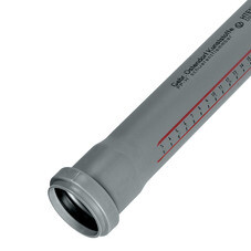 Труба канализационная Ostendorf HTEM d50x250 мм пластиковая для внутренней канализации (112010)