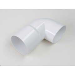 Отвод наконечник №12 150/110 Plastmo белый