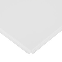 Кассета для подвесного потолка Албес Tegular 600х600 мм стальная белая матовая