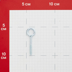 Шуруп-кольцо 5,0x40 мм (2 шт.) - фото 3