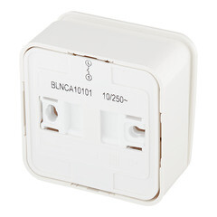 Выключатель Systeme Electric Blanca одноклавишный накладной молочный с самовозвратом (BLNCA101012) - фото 2