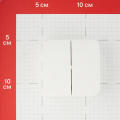 Выключатель Systeme Electric Blanca двухклавишный накладной молочный (BLNVA105012) - фото 2