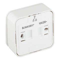 Переключатель Systeme Electric Blanca одноклавишный накладной белый с подсветкой (BLNVA106111) - фото 3