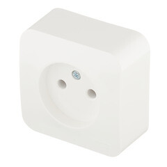 Розетка Systeme Electric Blanca накладная молочная (BLNRA000112) - фото 3