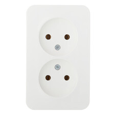Розетка Systeme Electric Blanca накладная молочная (BLNRA000212)