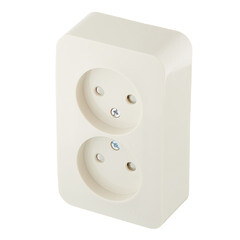 Розетка Systeme Electric Blanca накладная бежевая со шторками (BLNRA001217) - фото 5