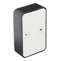 Розетка Systeme Electric Blanca накладная антрацит со шторками (BLNRA001216) - фото 3