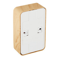 Розетка Systeme Electric Blanca накладная ясень со шторками (BLNRA001215) - фото 4