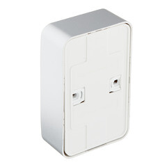 Розетка Systeme Electric Blanca накладная алюминий со шторками (BLNRA001213) - фото 2