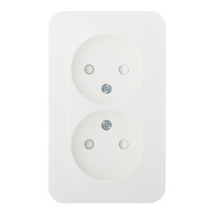 Изображение товара Розетка Systeme Electric Blanca накладная молочная со шторками (BLNRA001212)
