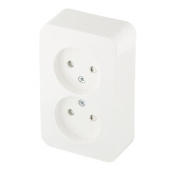 Розетка Systeme Electric Blanca накладная молочная со шторками (BLNRA001212) - фото 5