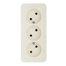 Розетка Systeme Electric Blanca накладная бежевая (BLNRA000317)