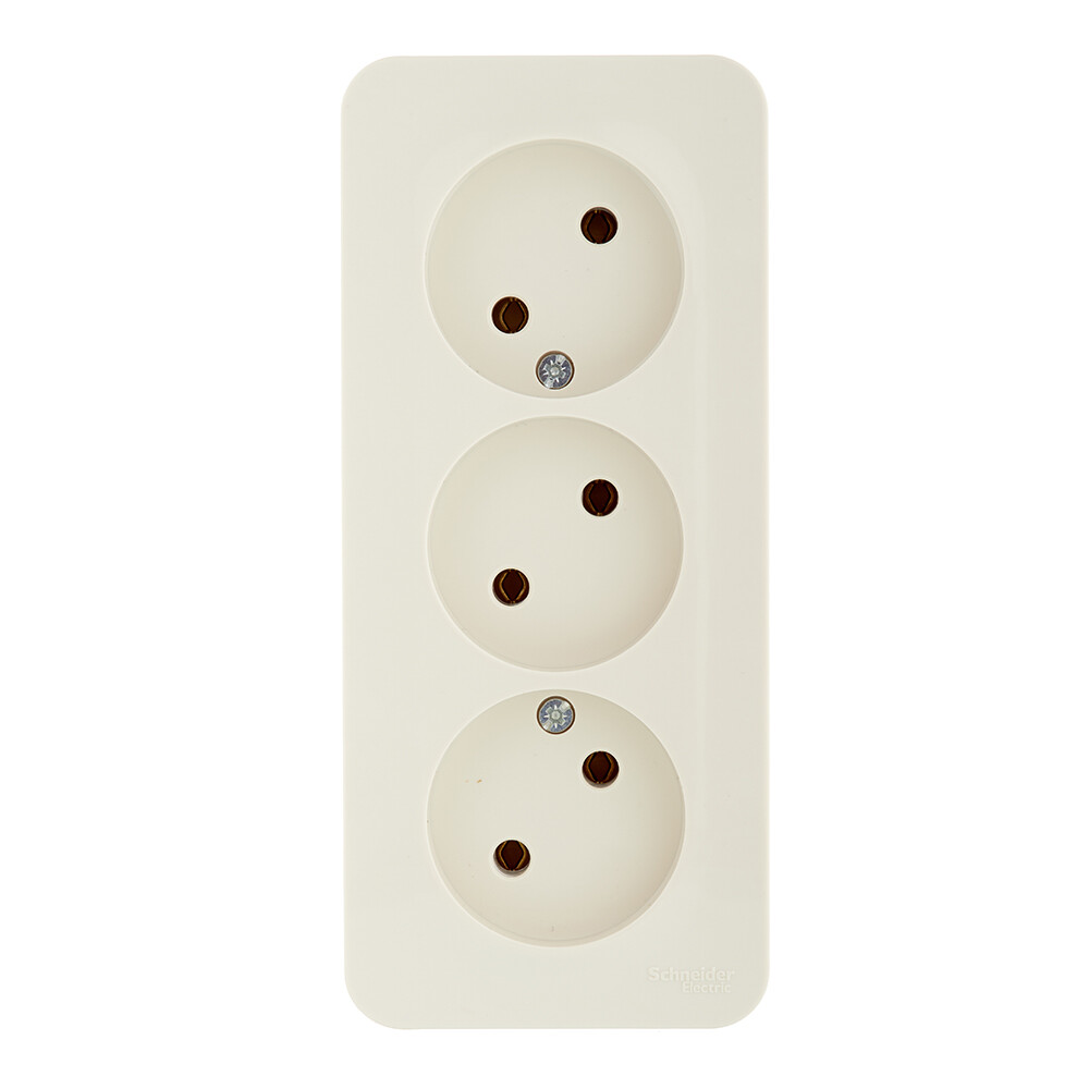 Розетка Systeme Electric Blanca накладная бежевая (BLNRA000317)