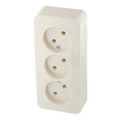 Розетка Systeme Electric Blanca накладная бежевая (BLNRA000317) - фото 4