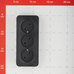 Розетка Systeme Electric Blanca накладная антрацит (BLNRA000316) - фото 4