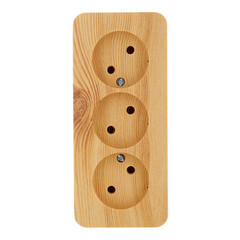 Розетка Systeme Electric Blanca накладная ясень (BLNRA000315) - фото 1