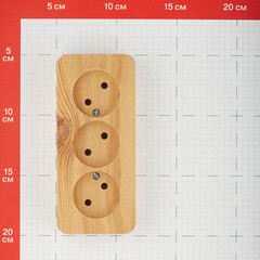 Розетка Systeme Electric Blanca накладная ясень (BLNRA000315) - фото 3