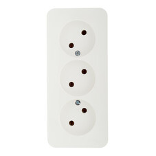 Розетка Systeme Electric Blanca накладная молочная (BLNRA000312)