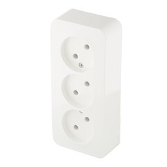 Розетка Systeme Electric Blanca накладная молочная (BLNRA000312) - фото 2