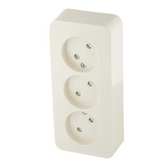 Розетка Systeme Electric Blanca накладная бежевая со шторками (BLNRA001317) - фото 5