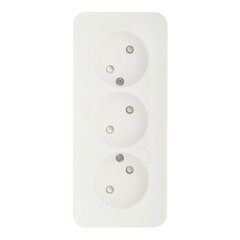 Розетка Systeme Electric Blanca накладная молочная со шторками (BLNRA001312) - фото 1