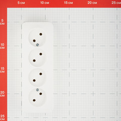 Розетка Systeme Electric Blanca накладная белая (BLNRA000411) - фото 3