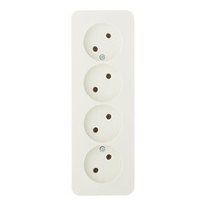 Розетка Systeme Electric Blanca накладная бежевая (BLNRA000417)